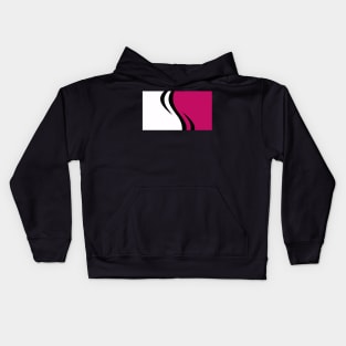 'S' Swoosh Magenta Kids Hoodie